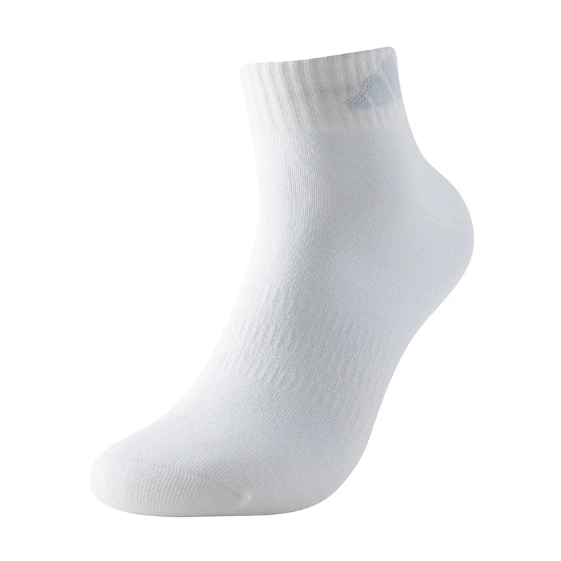 Adidas sports socks, two-pair pack, comfortable socks for men and women for daily running, KC1504