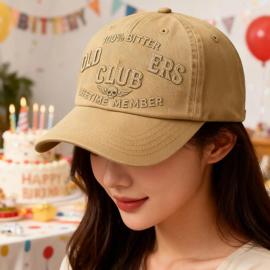 Baseball Caps Adjustable Bold Embroidery Caps Winter Baseball Hat For Family Friends Adults Boyfriend Father Outdoor Travel