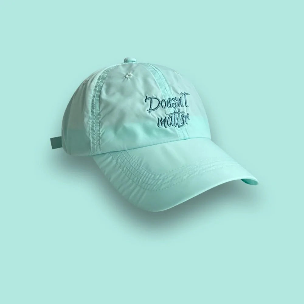 Waterproof Quick-Drying Cap Breathable Peaked Cap Baseball Cap Adjustable Lightweight Sun-Proof Sun Hat Outdoor Sports