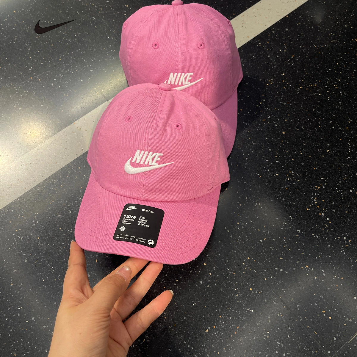 Unisex Nike Sport Embroidered Casual Baseball Cap Sun Hat Duckbill Cap for Men Women and Big Kids Style FB5063 64