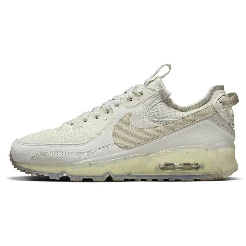 Nike Air Max 90 Terrascape 'Pomegranate' Retro Durable Breathable Low-Cut Airmax Casual Running Shoes Women's DC9450-001