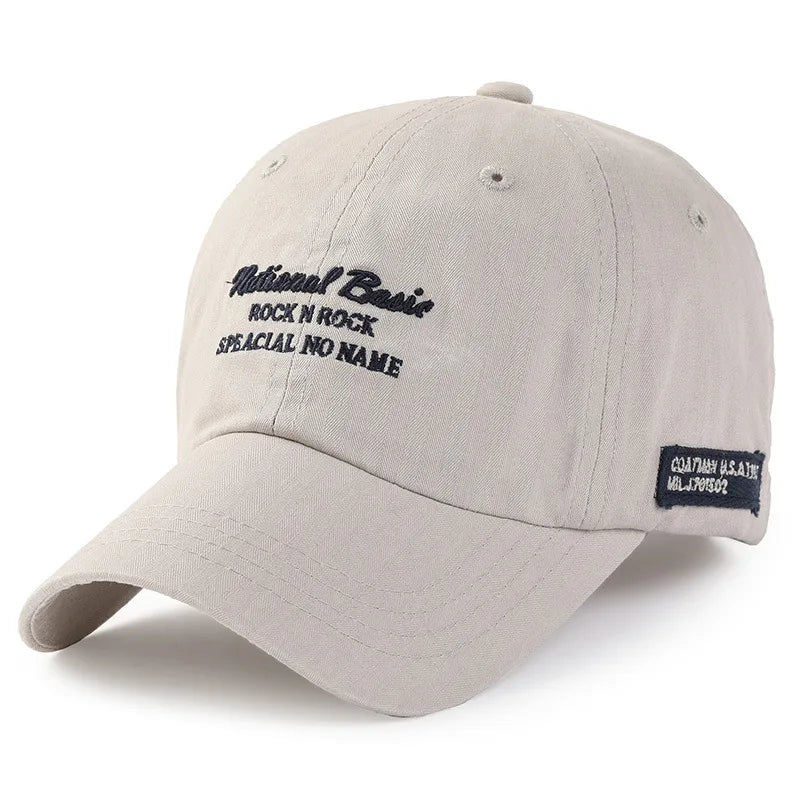 Unisex Soft Top Baseball Cap 100% Cotton Washed Denim Adjustable Dad Hat for Big Head Sizes 56-65cm Men Women