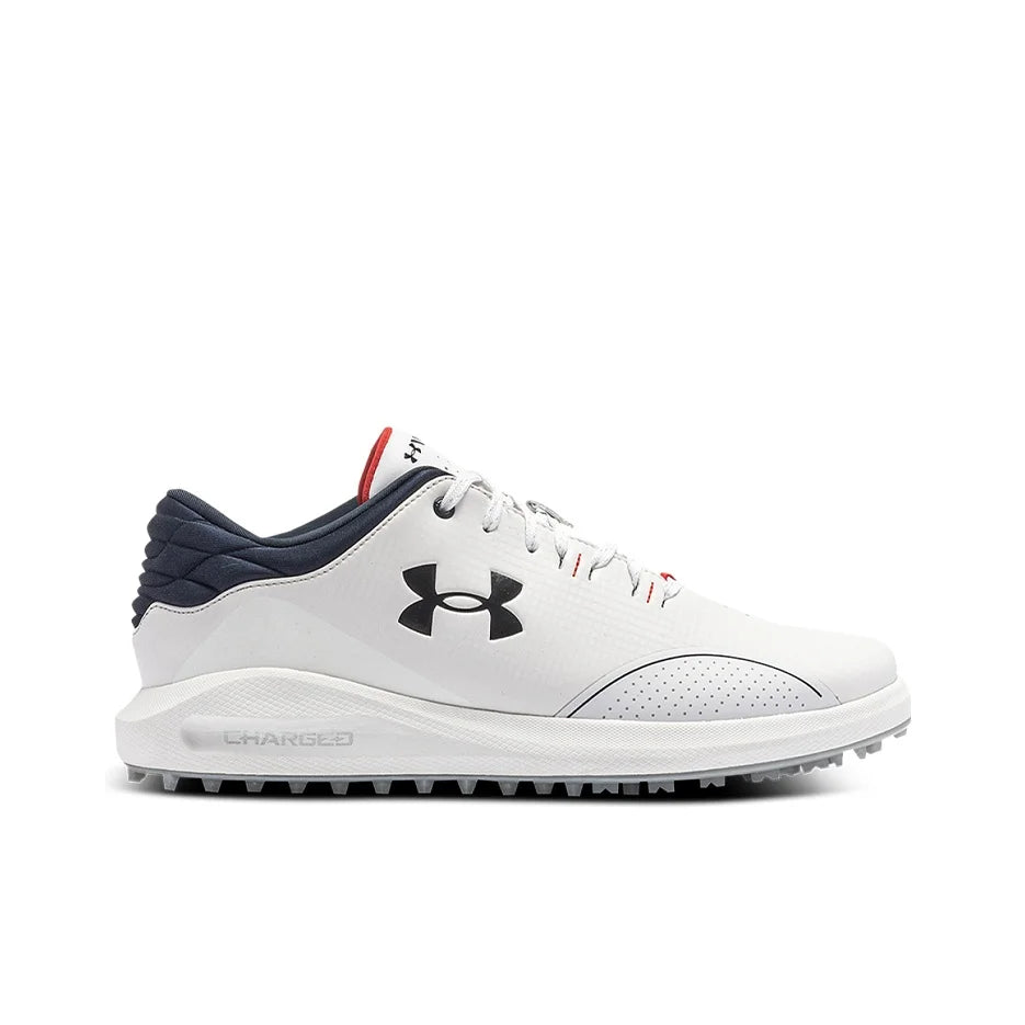 Under Armour Draw Sport Spikeless Running Shoes Wide E White 3024563-102