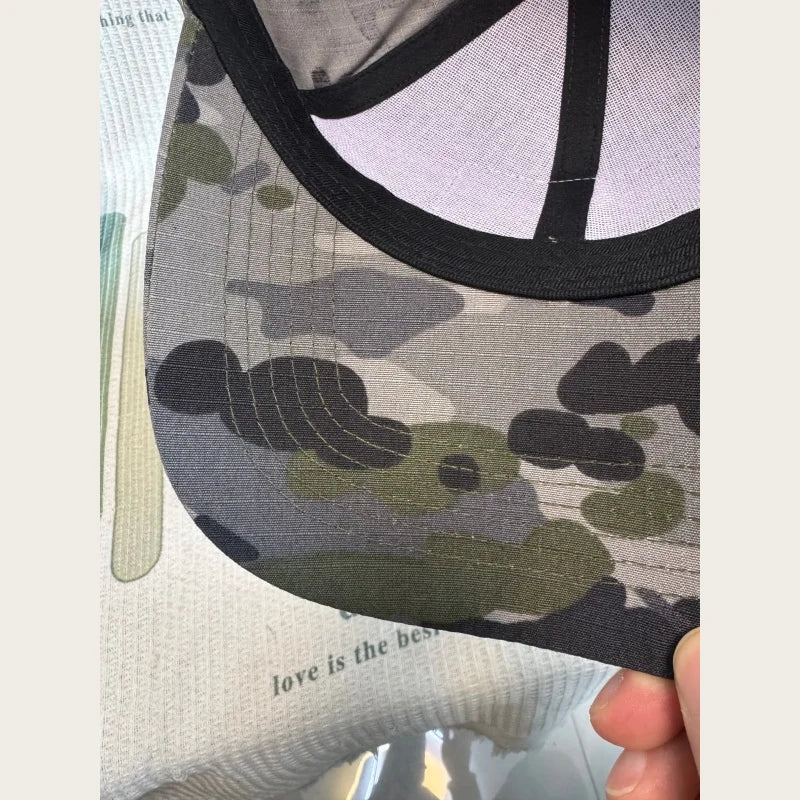 Outdoor Tactical New Australian City Camouflage Baseball Cap Adjustable Military Style with Hook and Loop Patch Panel