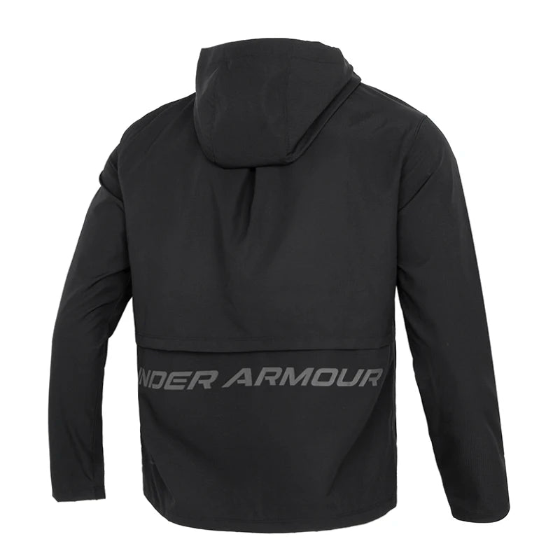 Underarmour Jacket Men's Outdoor Sportswear Daily Travel Running Training Windproof Casual Jacket 1376795-001