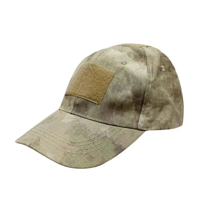 Adjustable Baseball Cap Tactical Army Cap Summer Sunscreen Hat Camouflage Military Airsoft Hunting Camping Hiking Fishing Caps