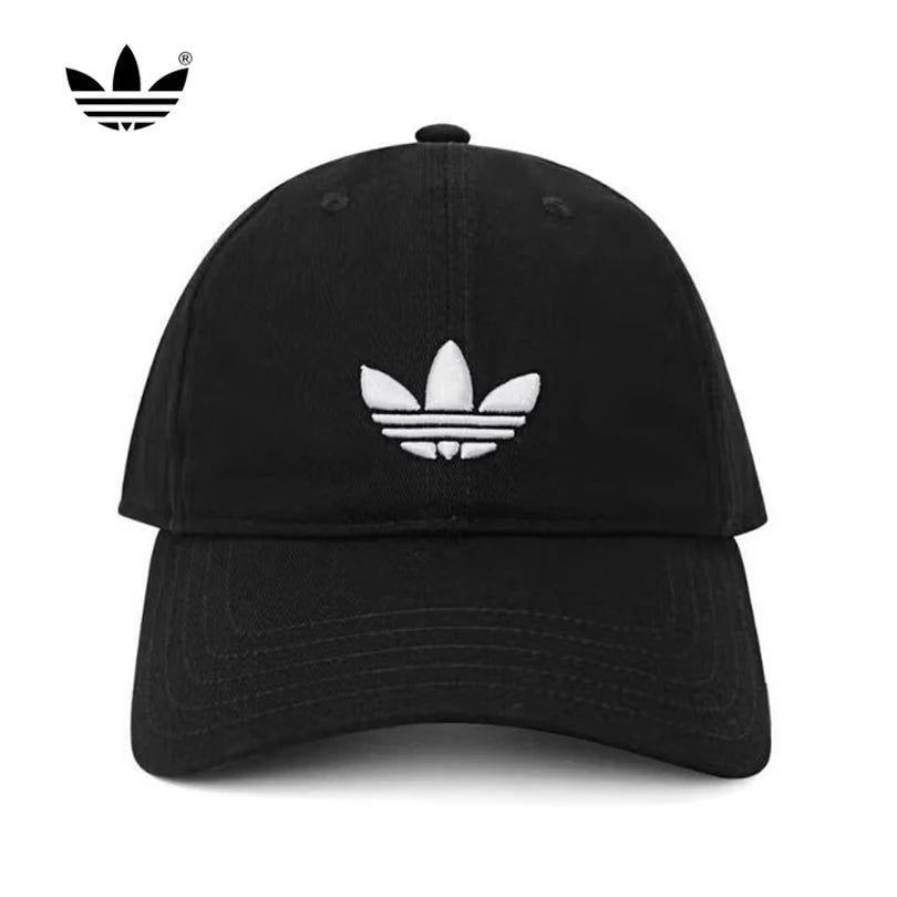 Adidas Unisex Sports Outdoor Baseball Cap Classic Adjustable Strap Breathable Sun Protection Casual Hat JC6023