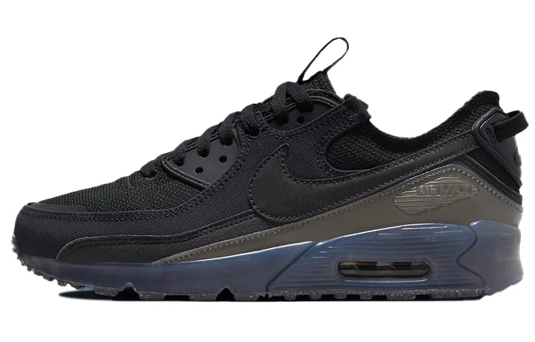 Nike Air Max 90 Low top Casual Running Shoes Men's Black DQ3987-002