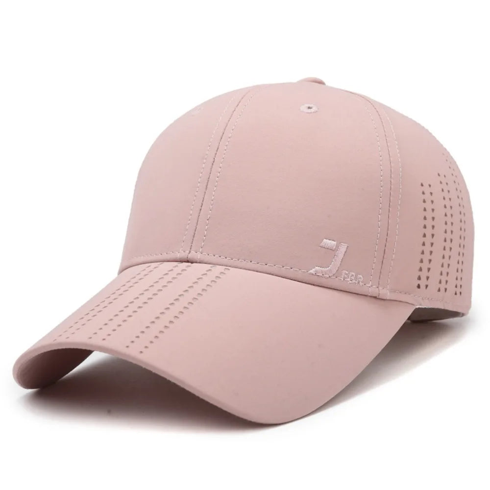 Polyester Mesh Baseball Hats Adjustable Washable Sport Duck Tongue Cap Letters Versatile Quick Drying Baseball Caps Travel Beach
