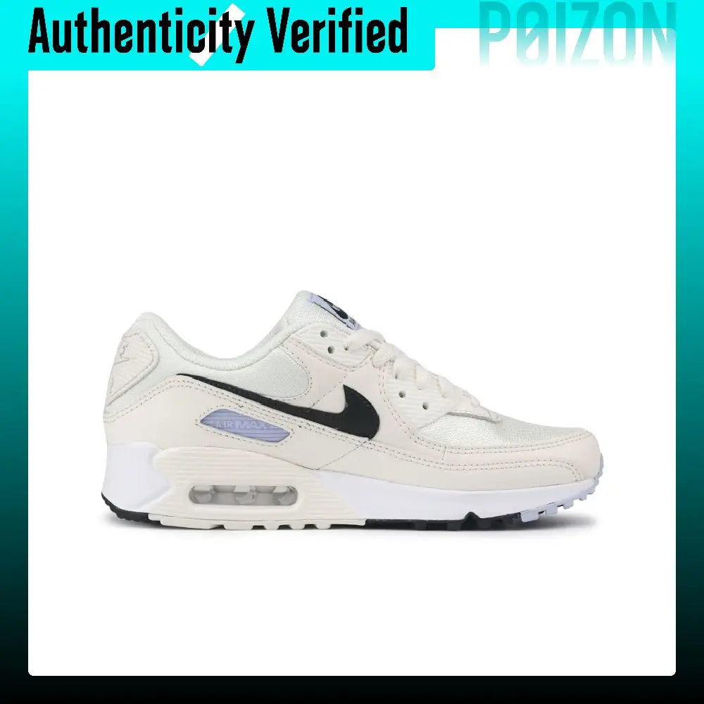 Nike Air Max 90 Running Shoes Women's Low-top Ecru CZ6221-100