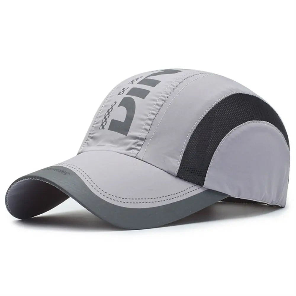 Hiking Breathable Quick Dry Cap Waterproof Adjustable Baseball Cap Snapback Sun Protection Sports Hat Running