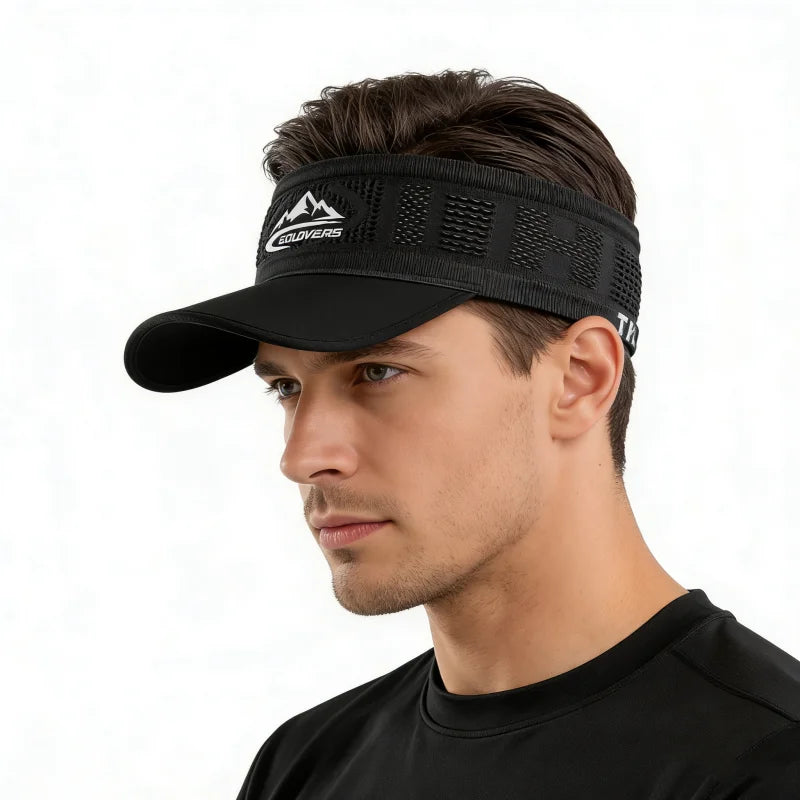 Summer Top Empty An-ti UV Tennis Cap Quick Dry Breathable Mesh Sports Jog Running Hat Visors Golf Baseball Cap Sunshade Sunhat