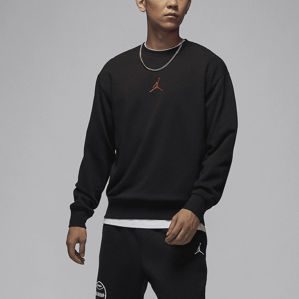 Nike genuine genuine JORDAN Men's Round Neck Patch Soft Sportswear Hoodie HV1750-010