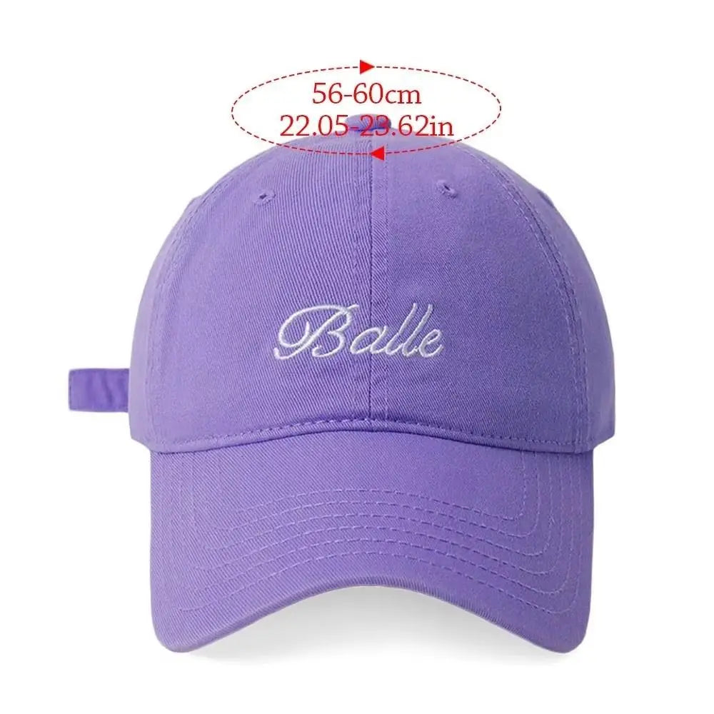 Breathable Dopamine Baseball Cap Adjustable Washable Vintage Duck Tongue Cap Versatile Korean Style Outdoor Snapback Hat
