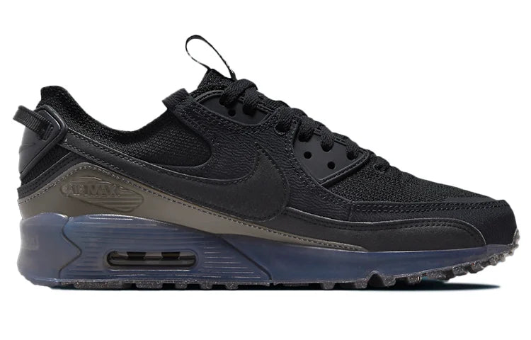 Nike Air Max 90 Low top Casual Running Shoes Men's Black DQ3987-002