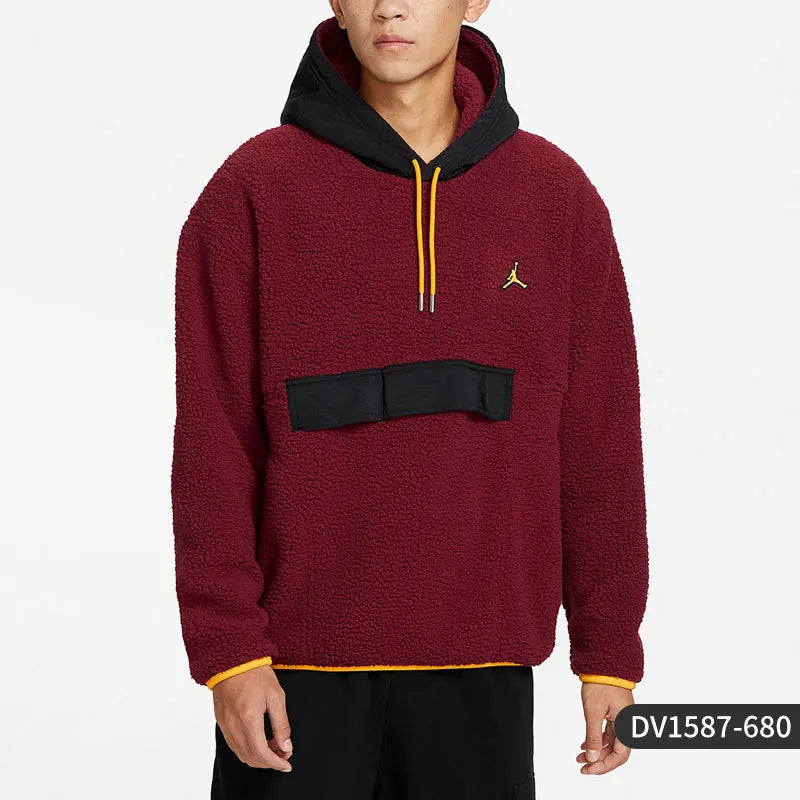 Nike genuine Air Jordan men's sport fleece warm hoodie DV1587-680