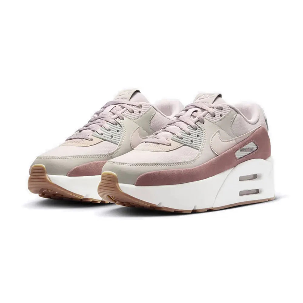 Nike Air Max 90 Women's Running Shoes Air Max Cushioning Classic Retro Style Lightweight Comfort for Daily Training FD4328-001