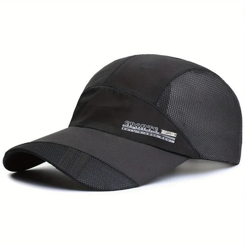 Summer Lightweight Baseball Cap Breathable Adjustable Sun Hat for Outdoor Sports
