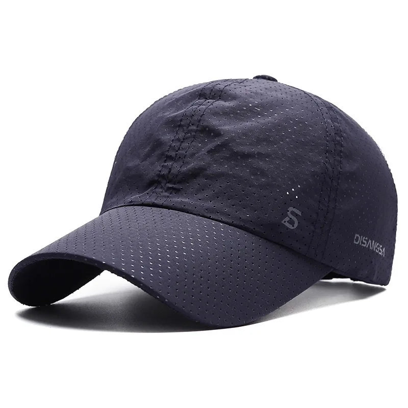 New style running hat - thin, quick-drying, breathable, baseball cap for outdoor use, suitable for summer fishing and sun protec