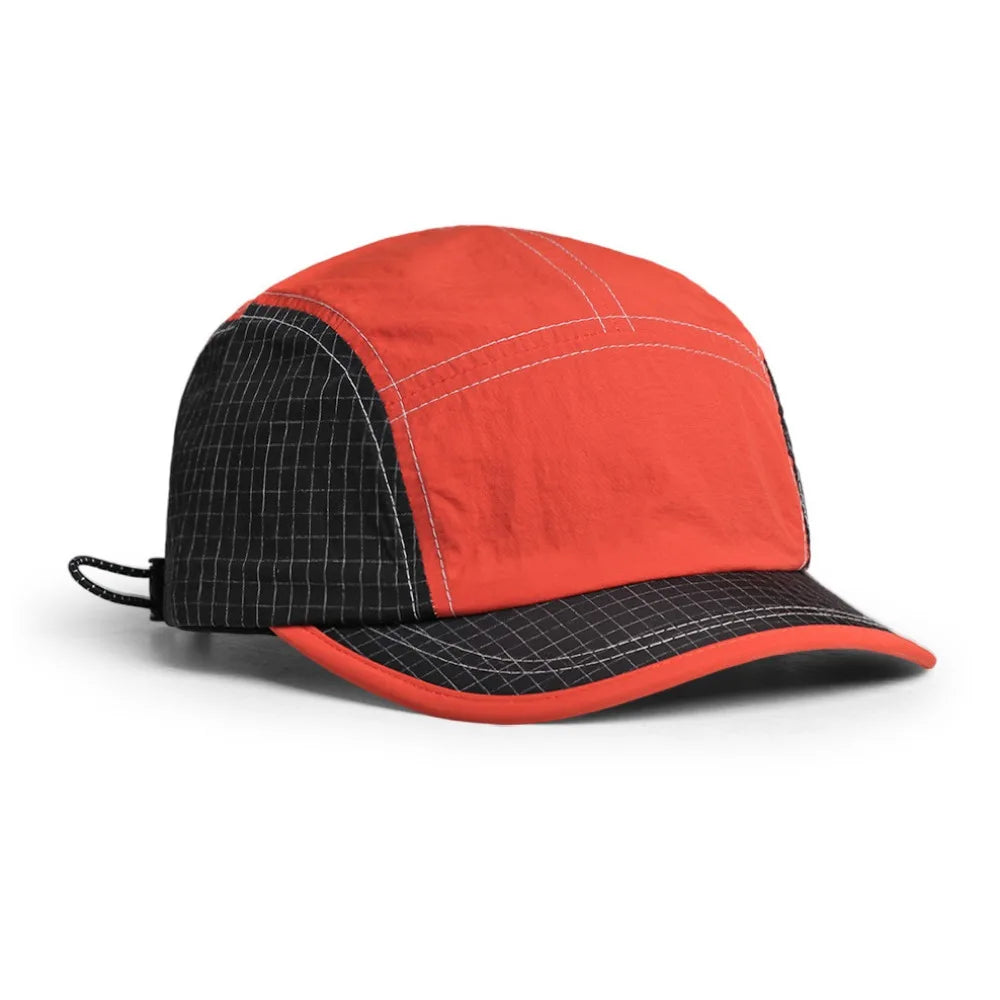 Hip-hop Color Matching Retro Baseball Cap Short Brim Breathable Quick-drying Cap UV Protection Lightweight Peaked Cap Sports Cap