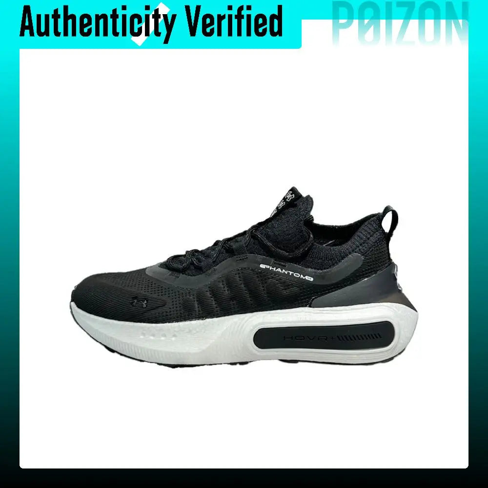 Under Armour Phantom 4 Low top Running Shoes Men's Black White 3027593-001