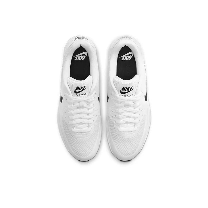 Nike Air Max 90 Running Shoes Unisex Low-top White/Black CU9978-101