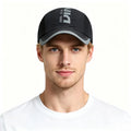 Quick Dry Sport Cap Men Lightweight Running Hat Soft  Breathable Mesh Sports Baseball Cap Adjustable Outdoor Activities