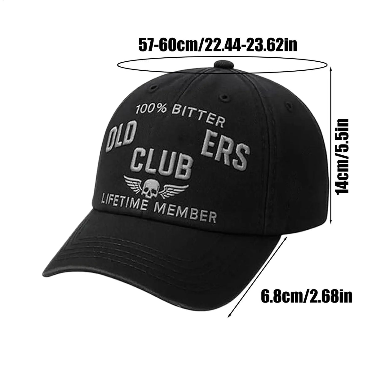Baseball Caps Adjustable Bold Embroidery Caps Winter Baseball Hat For Family Friends Adults Boyfriend Father Outdoor Travel