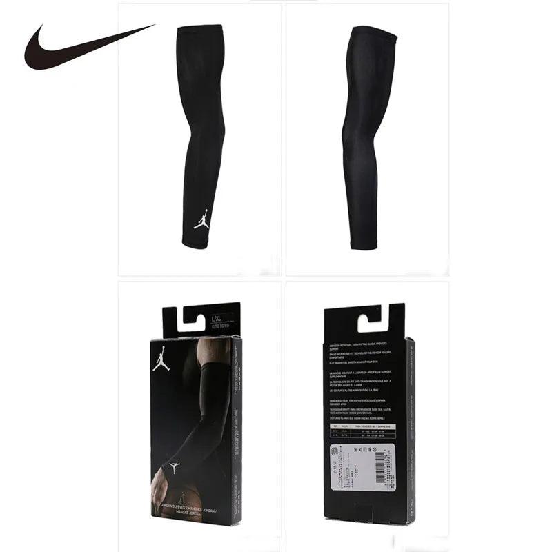 Nike Men's and Women's Basketball Training/Quick-Dry/Breathable Running Arm Sleeves with UV Protection 2Packs AC4142-010