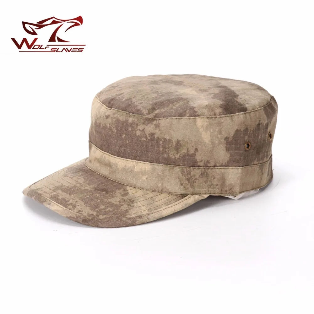 Tactical Hats US Cap Camo Baseball Cap Multiple Camouflage Hats for Men ATACS FG Hat Air-soft Hunting Accessories