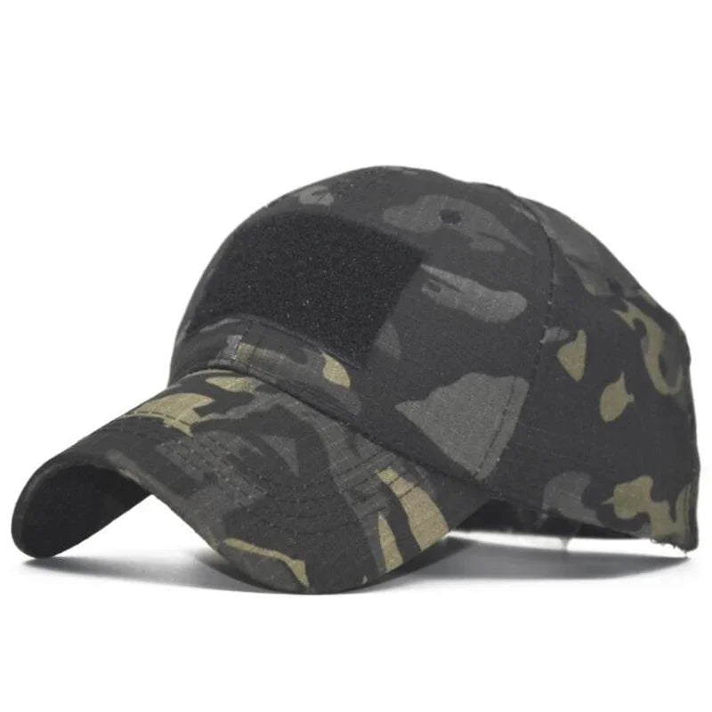 Adjustable Baseball Cap Tactical Army Cap Summer Sunscreen Hat Camouflage Military Airsoft Hunting Camping Hiking Fishing Caps