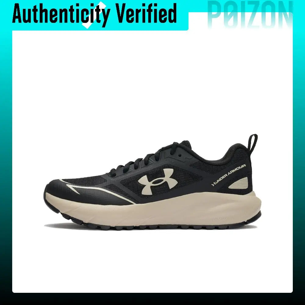 Under Armour Abrasion Resistant Slip Resistant Breathable Low top Outdoor Shoes Unisex Black 6014042-001