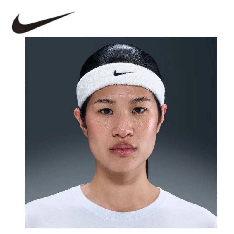Nike Headband Sports Running Fitness Hairband Basketball Sweat Wiping Headband for Men and Women Tennis II5131 101
