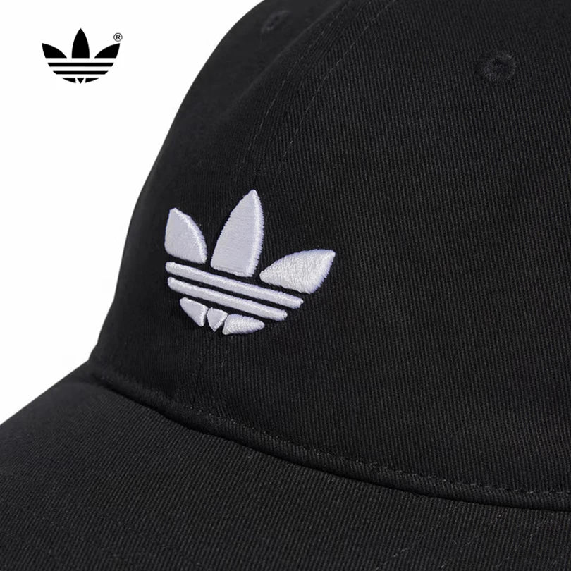 Adidas Unisex Sports Outdoor Baseball Cap Classic Adjustable Strap Breathable Sun Protection Casual Hat JC6023