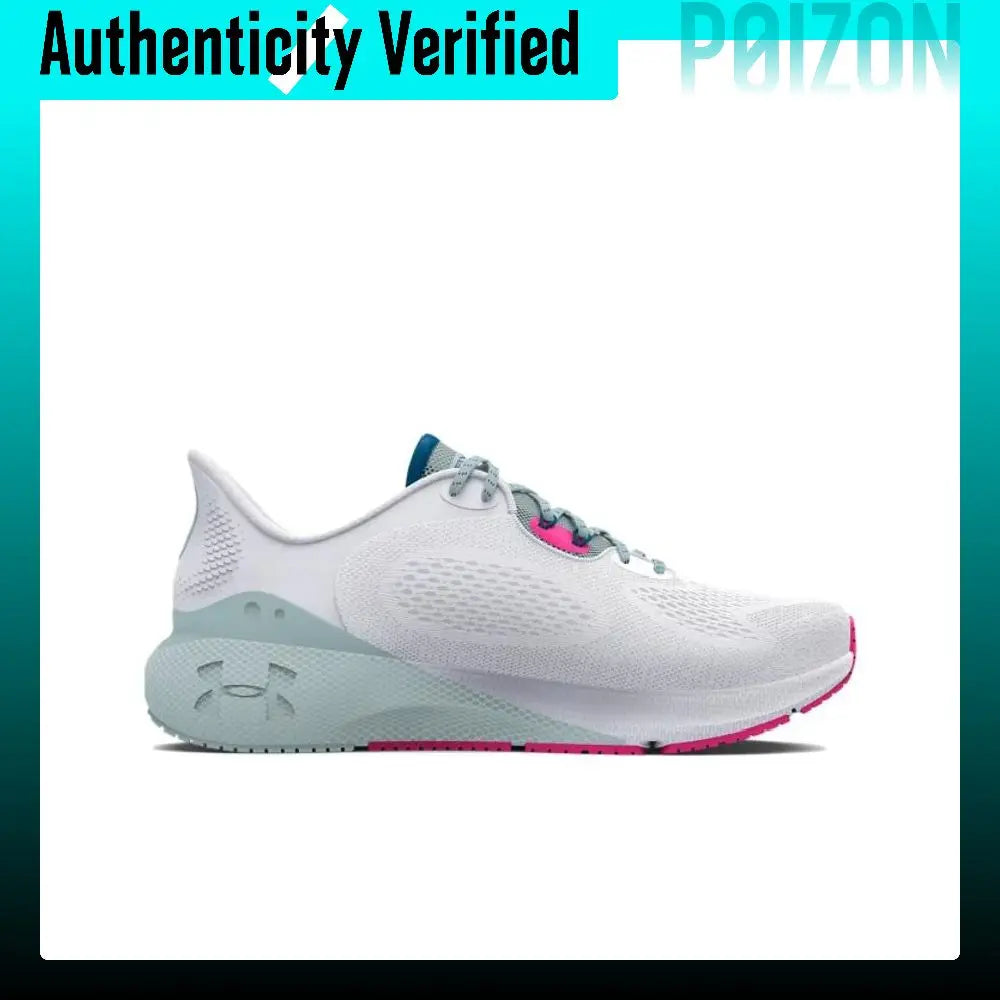 Under Armour HOVR Machina 3 Cushioning Abrasion Resistant Breathable Low top Casual Running Shoes Women's White Pink 3024907-103