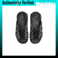 Nike Air More Uptempo Slide Slippers Women's Black/White FD5983-001