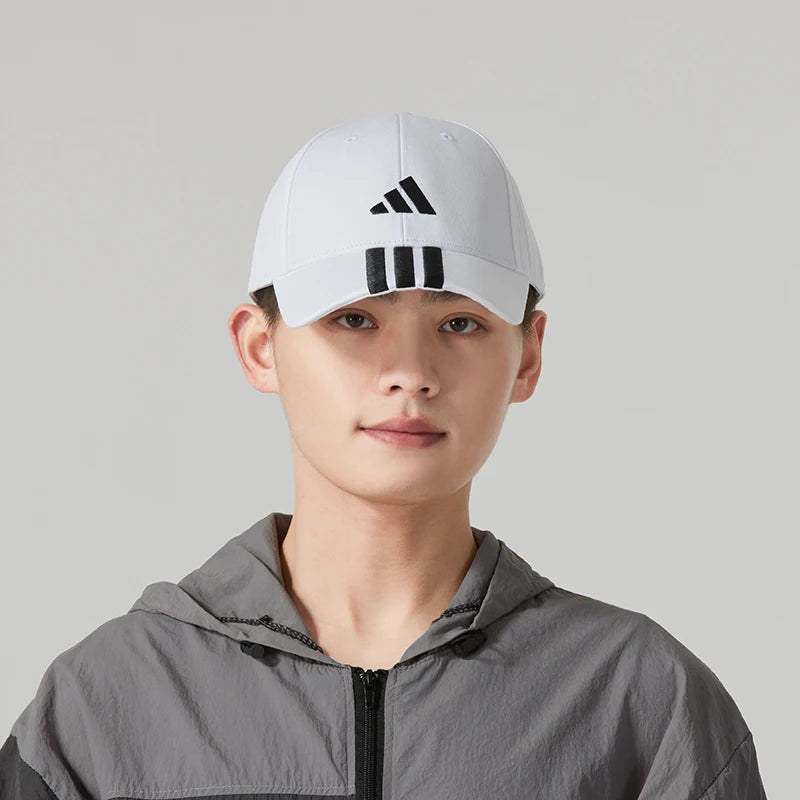 Adidas Unisex Baseball Cap Sports Casual Running Cap Sunshade Comfortable Breathable Peaked Cap Je5652