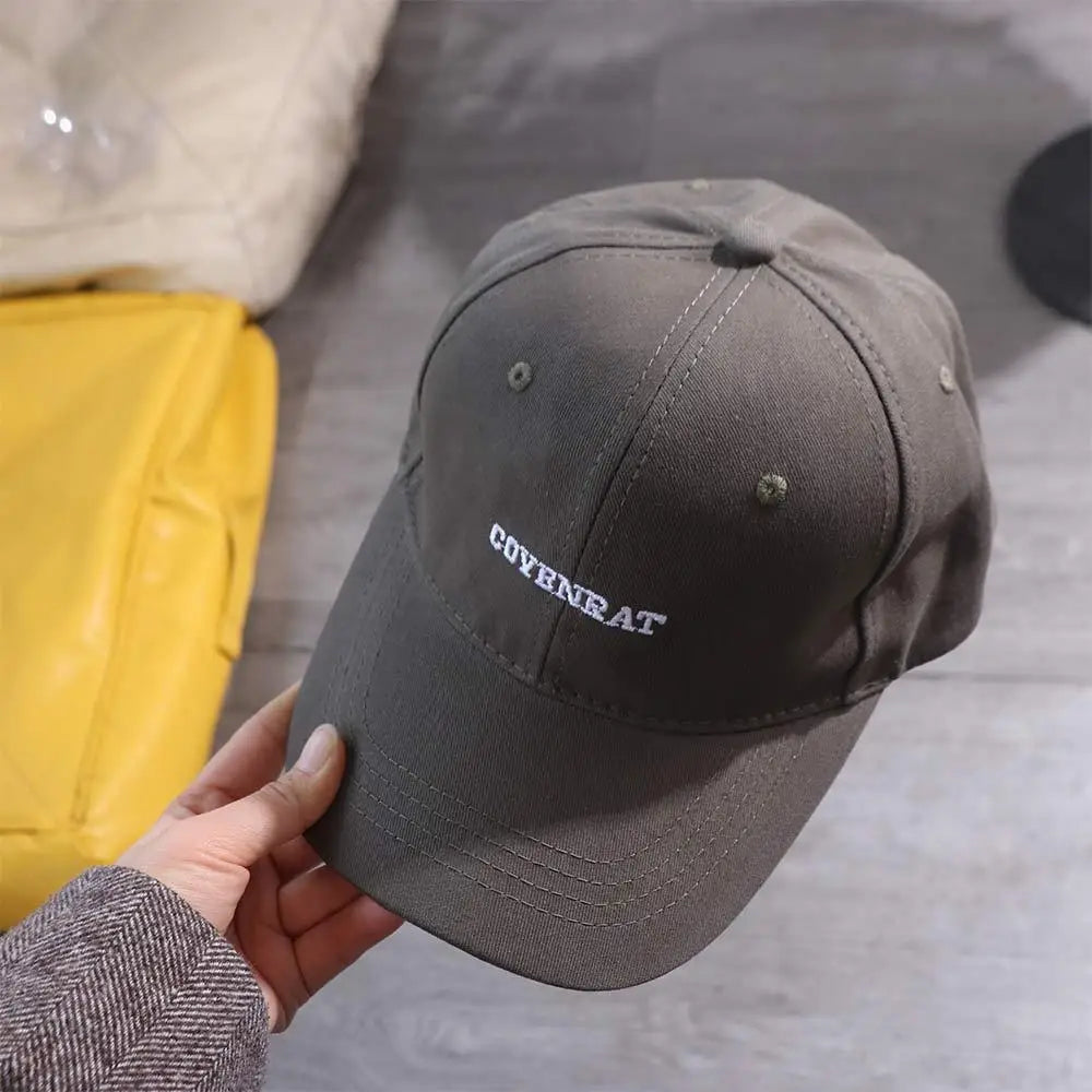 Cotton OverSize Baseball Cap Washable Adjustable Vintage Duck Tongue Cap Sun Protection Anti-UV Large Head Circlet Cap