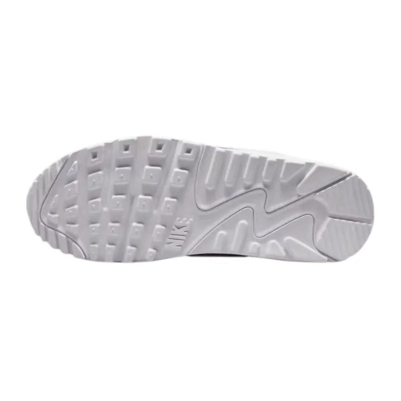 Nike Genuine Air Max 90 Scrap Men's Retro Breathable Durable Low-Top Casual Running Shoes Women's White DM9922-101