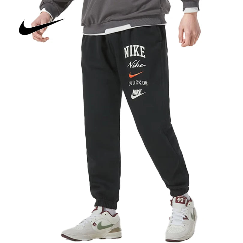 Nike Air Jordan Men's Fleece Lined Knit Training Casual Sweatpants FN2644-010