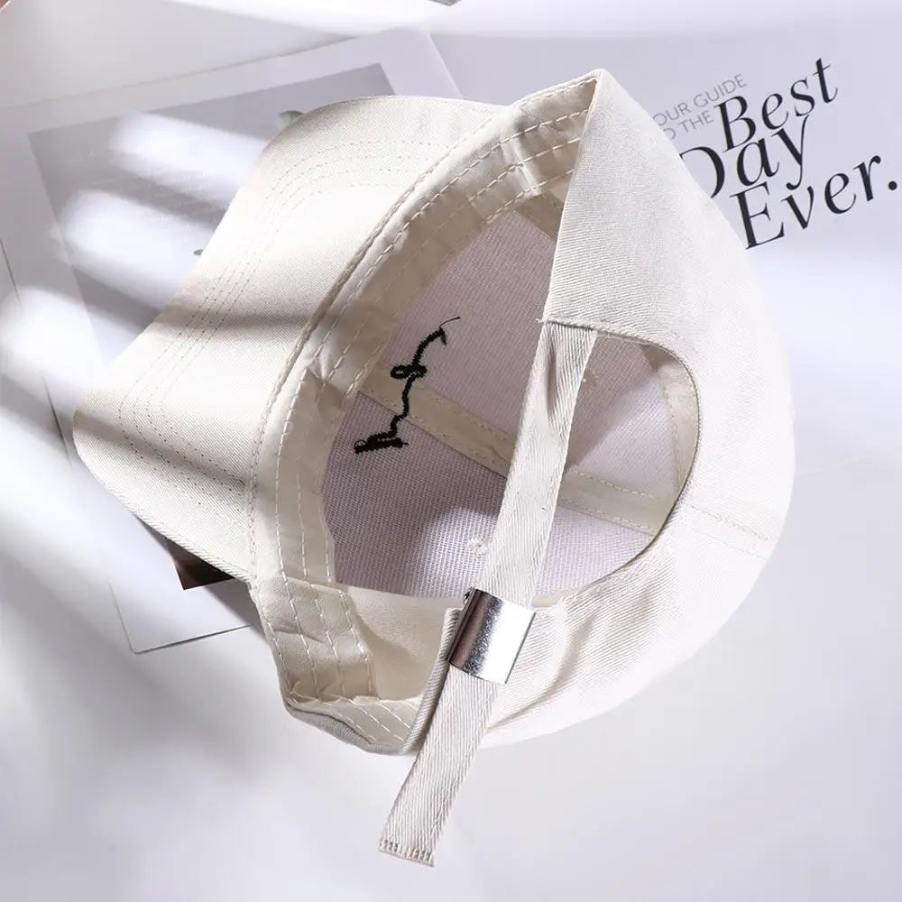 Casual Summer Fashion Hip-Hop Sun Hats Solid Color Embroidery Beach Spring Sport Caps Snapback Hat Visors Caps Baseball Cap