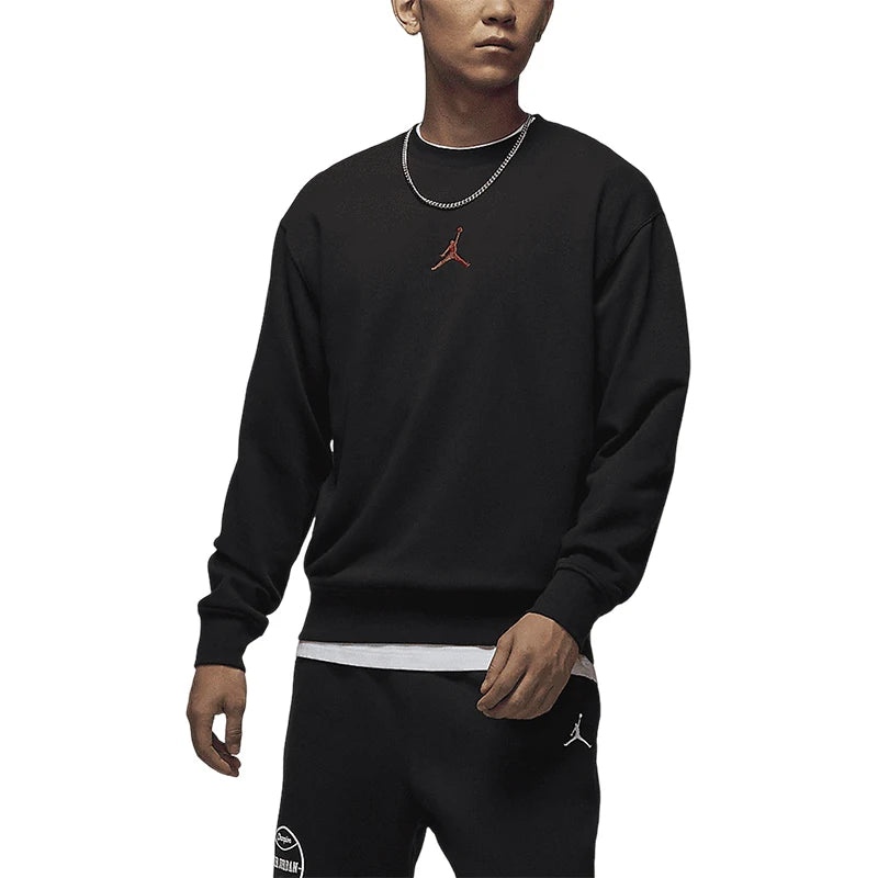 Nike genuine genuine JORDAN Men's Round Neck Patch Soft Sportswear Hoodie HV1750-010