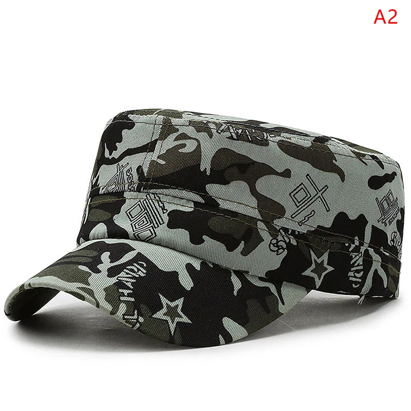 1PCS Adjustable Camouflage Tactical Cap Combat Paintball Baseball Hat Summer Sunscreen Fishing Cycling Hat For Men Women