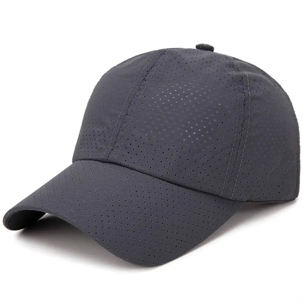Sun Hat Quick Dry Baseball Cap Adjustable Breathable Outdoor Hat Thin Mesh Snapback Sports Caps Running Hiking