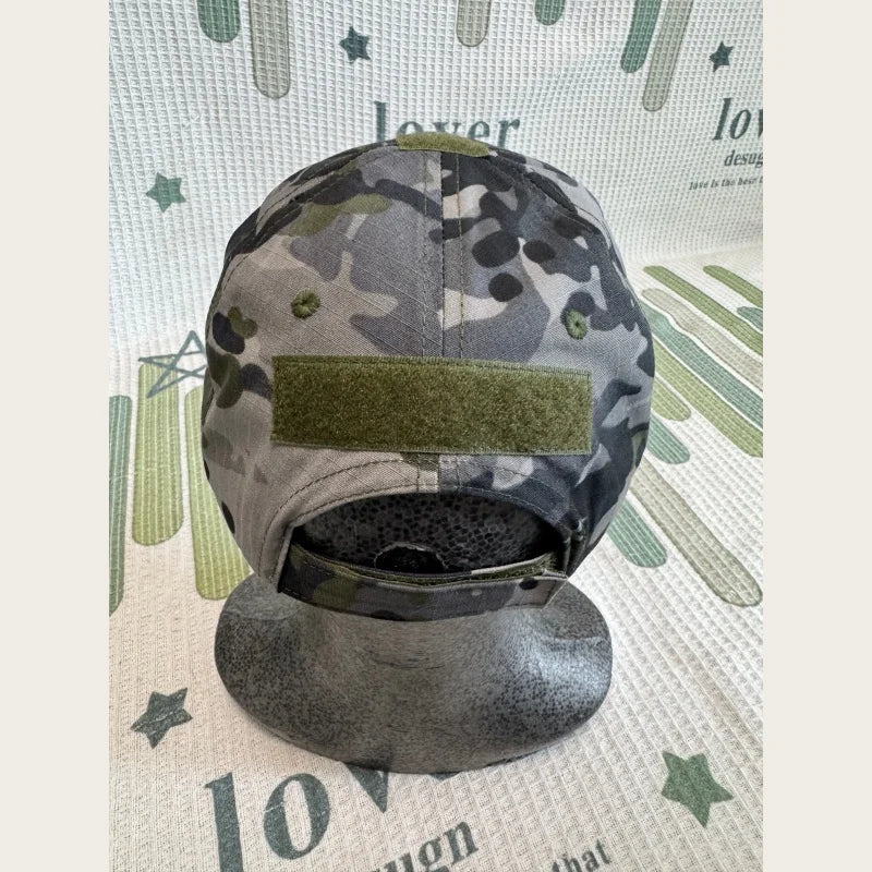 Outdoor Tactical New Australian City Camouflage Baseball Cap Adjustable Military Style with Hook and Loop Patch Panel