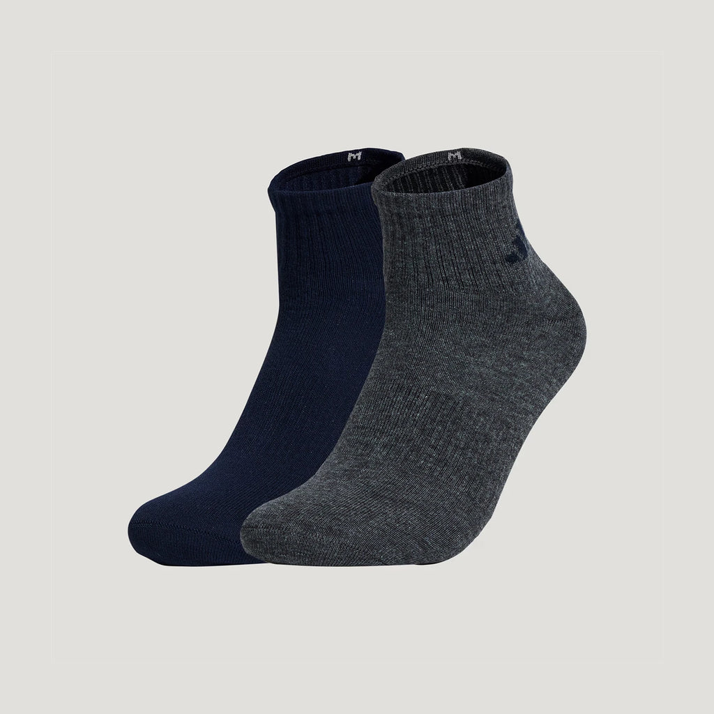 Adidas genuine men's and women's knitted breathable sports socks two pairs set KW1149