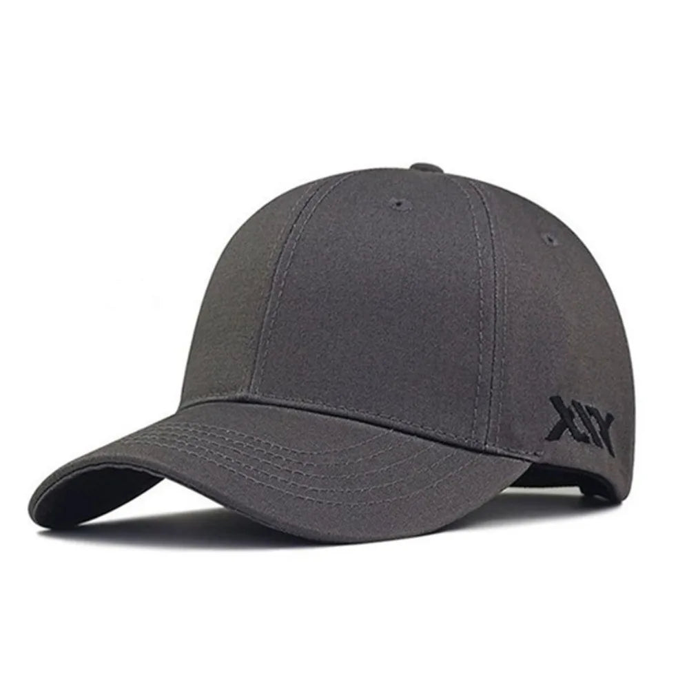 Cotton Hip Hop Sunscreen Hats Adjustable Letters Casual Snapback Caps Soft Sun Protection Large Size Baseball Caps Unisex