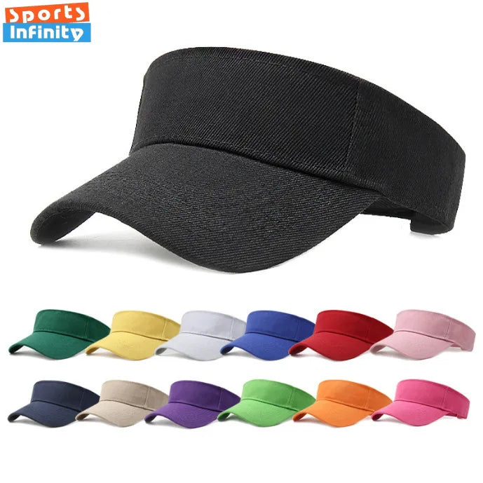 Unisex Sun Protection Peaked Cap Sun Hat Empty Top Hats Outdoor Sports Cycling Fishing Hat Tennis Hat Baseball Cap Golf Visor