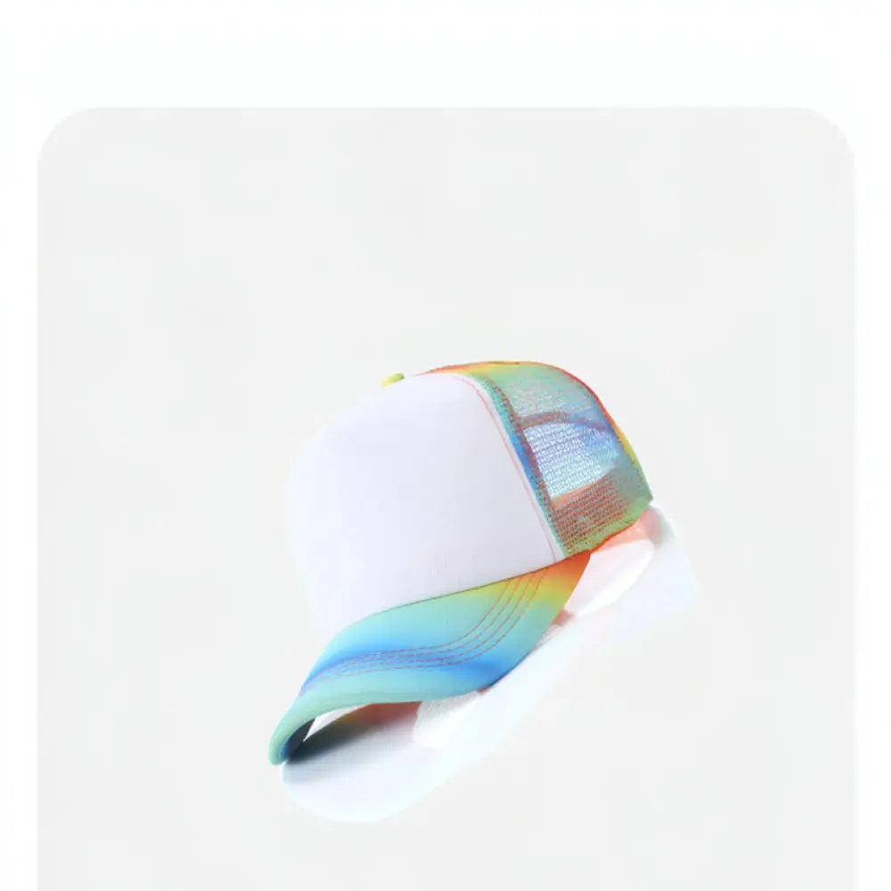 Adjustable Mesh Baseball Cap Unisex Summer Breathable Sun Protection Hat For Outdoor Sport Volunteer Group Fashion Trucker Hat
