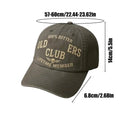 Baseball Caps Adjustable Bold Embroidery Caps Winter Baseball Hat For Family Friends Adults Boyfriend Father Outdoor Travel